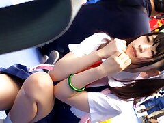 Cos_pantsu01 Sizzling Asian Beauty Big Tits Bouncing on Rigid Passion