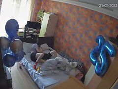 Home_Sex_CCTV_3 Skillful Babe Seduces Two Guys With Her Insatiable Sex Drive