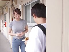 JUL-906 Two Studs Simultaneously Suck Sexy Asian Babe's Plump Tits Hard!