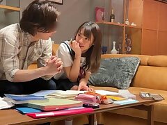 parupunten047p Sizzling Brunette's Deep Throat Adventure with a Massive Manhood