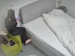 Chinese_style_pajamas_and_black_stockings Sultry Mood-Swinging Sweetheart Delivers Tempting Titjob Treatments