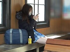 1000yenmegami1 Sizzling Japanese Beauty Reveals Her Tight Pussy Tricks