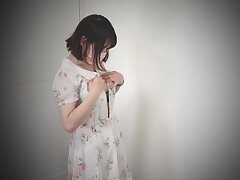 mizugi_5 Sultry Brunette Delivers Hot Blowjob Before Steamy Bathroom Fuck