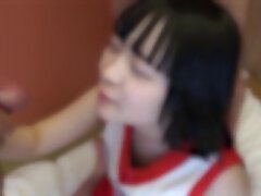 bjYpPt10a Adorable Japanese Cutie in Stockings Offers Sultry Blowjob Bliss