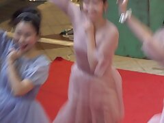 A040.4K Gorgeous Skirted Cutie Fucks Tight Pussy with Passionate Thrusts