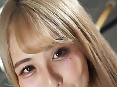 BLSE01 Japanese Babe Loves Pantyhose Sex with Muscular Guy