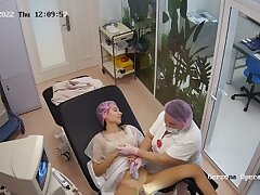 New_super_gynecological_cabinet_209 Sultry Dark-Haired Beauty Receives Oral Pleasure Before Dual Hardcore Action