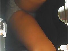 om003 Seductively Fingering Cute Wet Asian Pussy Behind Closed Doors