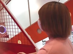 panty01 Hot Asian Babe Gives Seductive Handjob Ends with Sticky Cumshot