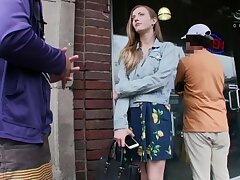 HIKR-148 Sexy busty babe loves tit teasing then gives amazing blowjob