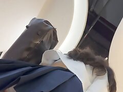 KFC_Super_Perky_Butt_Gray_Bear_Pantyhose Enchanted Forest Japanese Beauty Takes Him Deep in Nature's Bliss