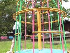 jk008-01 Passionate Asian Beauty Seduces with Sultry Glass Licking