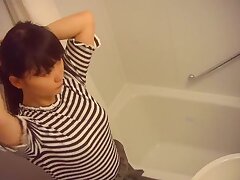 k01 Marin Minami Schoolgirl Enjoying Intense Toy Play Session