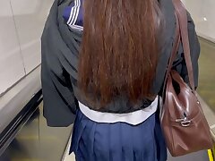 minisuka153 Cute Japanese Teen Pleases Pussy While Wearing Adorable Pink Pigtail Outfit
