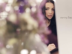 Babes_068 Sensual Brunette Touches Herself Slowly As She Shows Off Her Curves