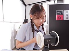 CAWD-524 Hot Asian Amateur Takes Big Fat Cock Deep In Her Pussy