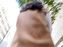 maimai Passionate Redhead & Asian Duo Deepthroats Thick Cock Simultaneously