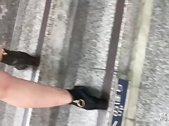 rito8 Tattooed Asian Beauty Rides Hard With Sensual Moves and Tight Bootie