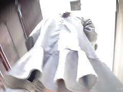 IB_20 Adorable Japanese Teen Teases with Seductive Toilet Stall Blowjob