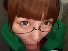 MIMK-113 Hot Asian Beauty Delivers Amazing Blowjob Ends With Facial Orgasm